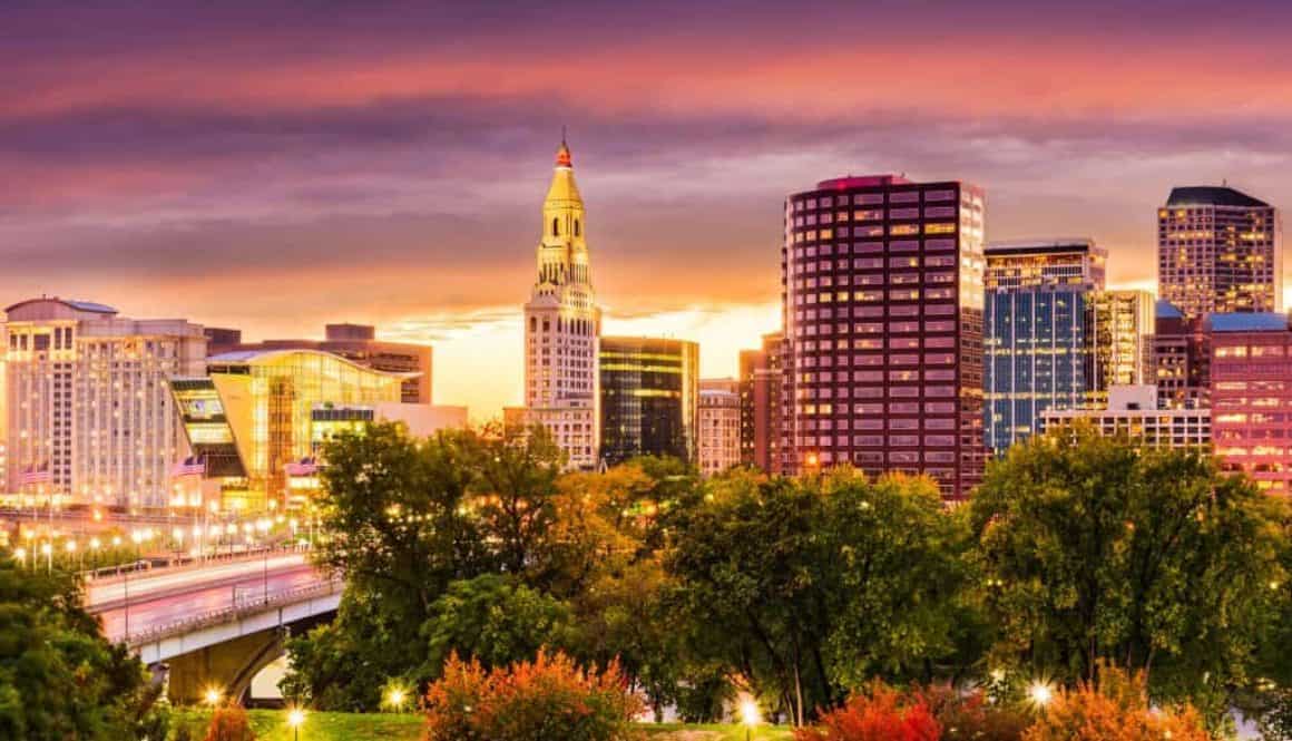 Hartford downtown skyline