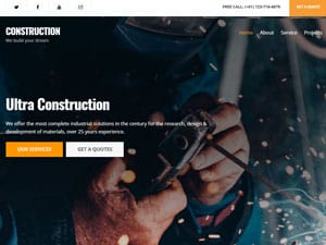 Construction Website