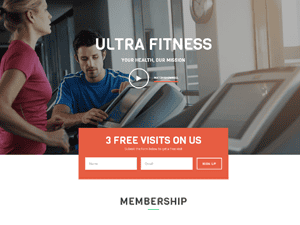 Fitness Website