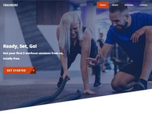 Gym Website